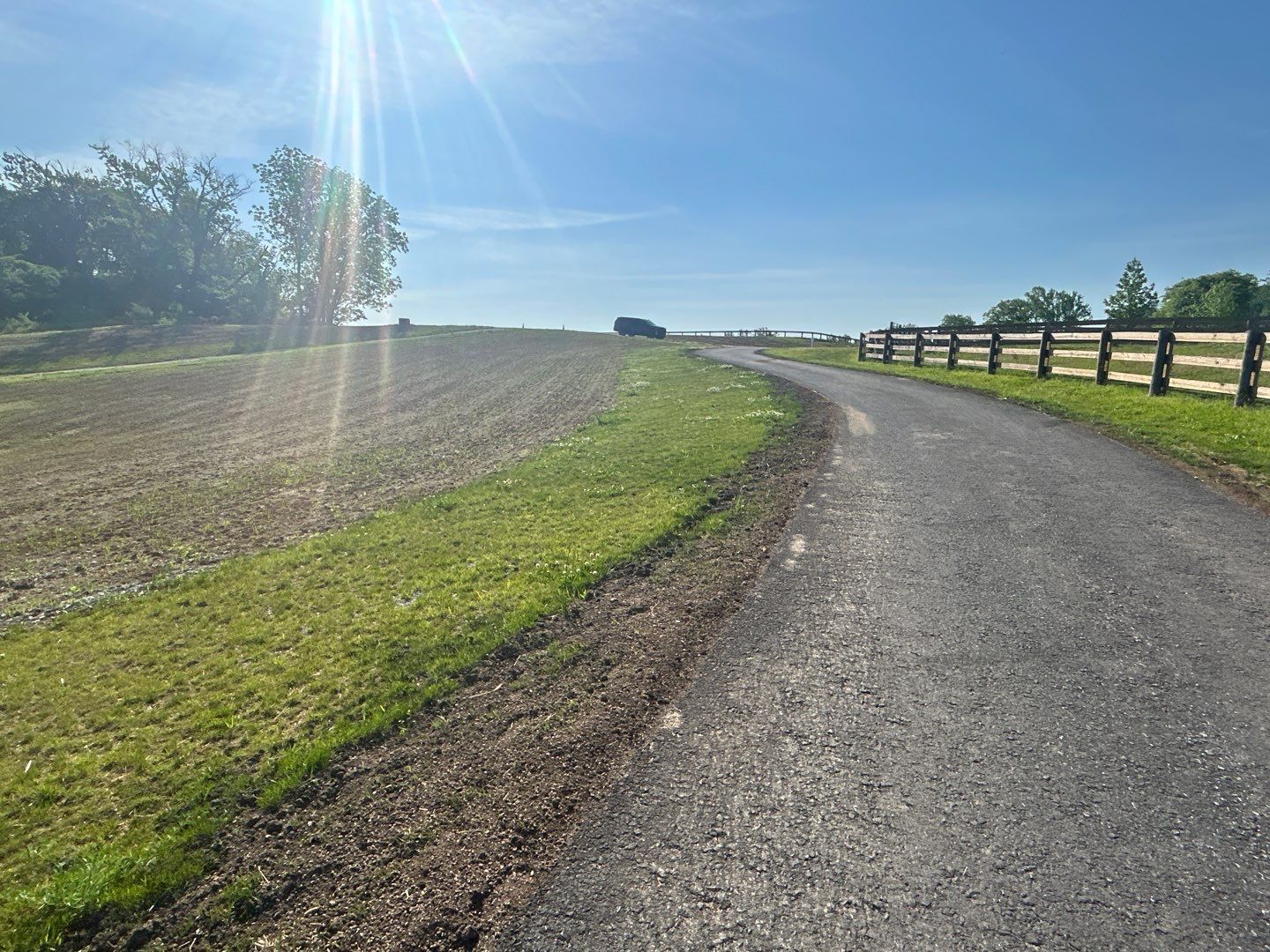 Yard drainage and French drain installation in Chester County PA